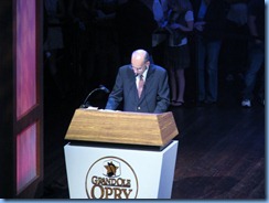 9111 Nashville, Tennessee - Grand Ole Opry radio show - radio announcer