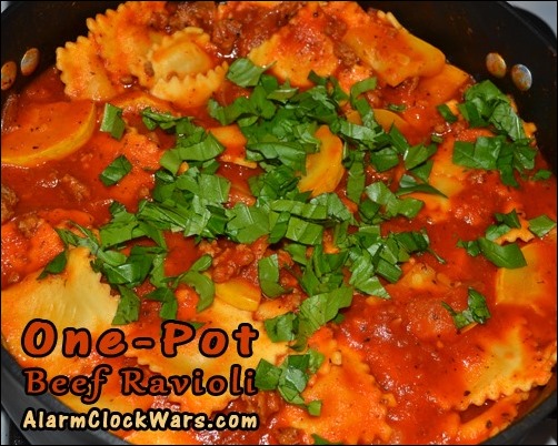 one-pot beef ravioli one-pot beef ravioli