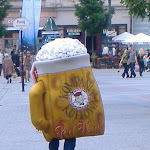 Giant beer suit! Giant beer suit!