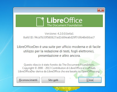 LibreOffice 4.2 Beta 1 info