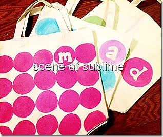 monogrammed polka dot bags 5
