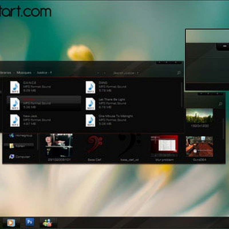 The nicest and coolest themes for Windows 7 direct links 2013
