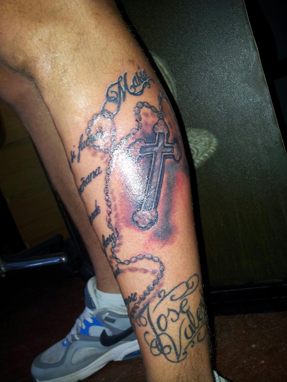 otro tattoo para jose frase nombre y rosario lastima otro tattoo para jose frase nombre y rosario lastima