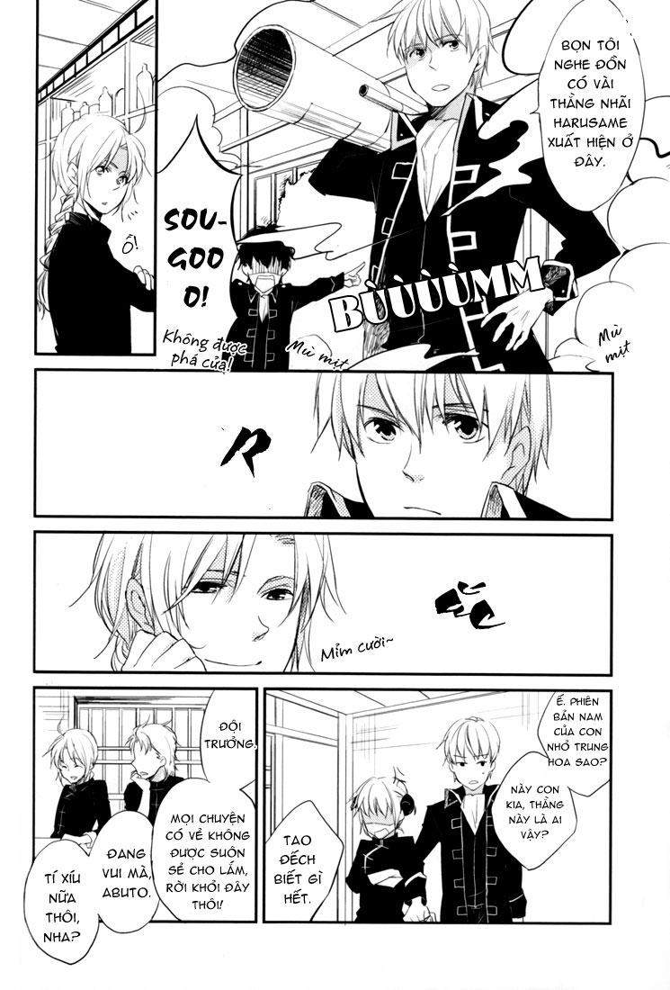 Gintama Doujinshi - Let’s Have Kamui and Okita Meet chap 1