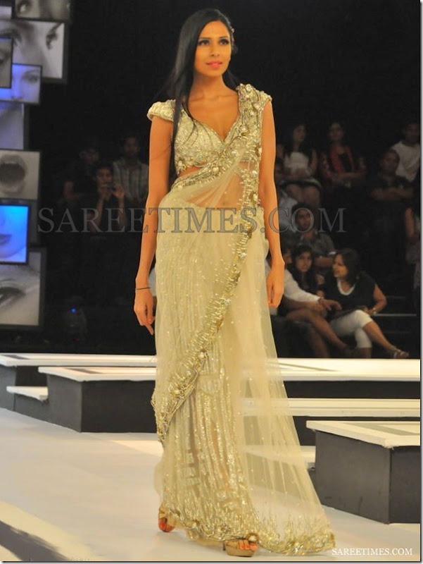 White_Shimmer_Saree