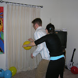 Alex Wrestles Tarp
