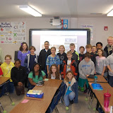 WBFJ Cici's Pizza Pledge - Cash Elementary - Mr. Byrum's 5th Grade Class - Kernersville - 1-9-13