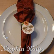 Autumn Napkin Rings