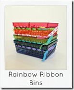 rainbow bins