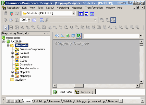 Informatica PowerCenter Mapping Designer