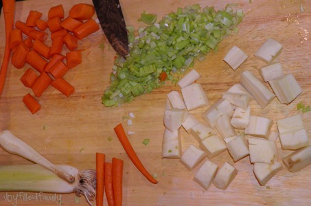 veggies for soup
