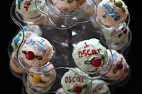 Oscar cupcakes