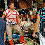 Shanghai - Au marché, la marchande de poisson