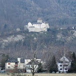 vaduz castle by day in Vaduz, Liechtenstein 