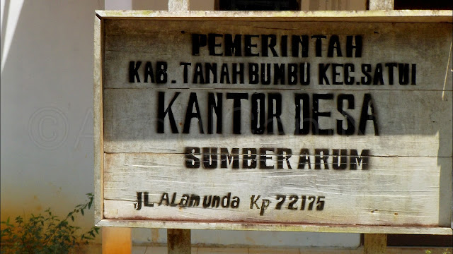 Kantor Desa Sumber Arum Satui, Tanah Bumbu, Indonesia