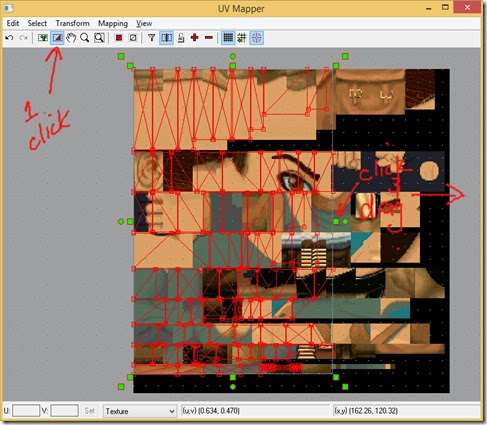 Stretch the UVs Stretch the UVs