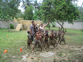Excited to  be muddy!