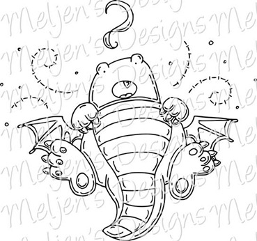Meljens Designs Sleepy Little Dragon Meljens Designs Sleepy Little Dragon