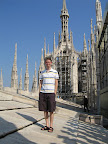On top of Milan Cathedral