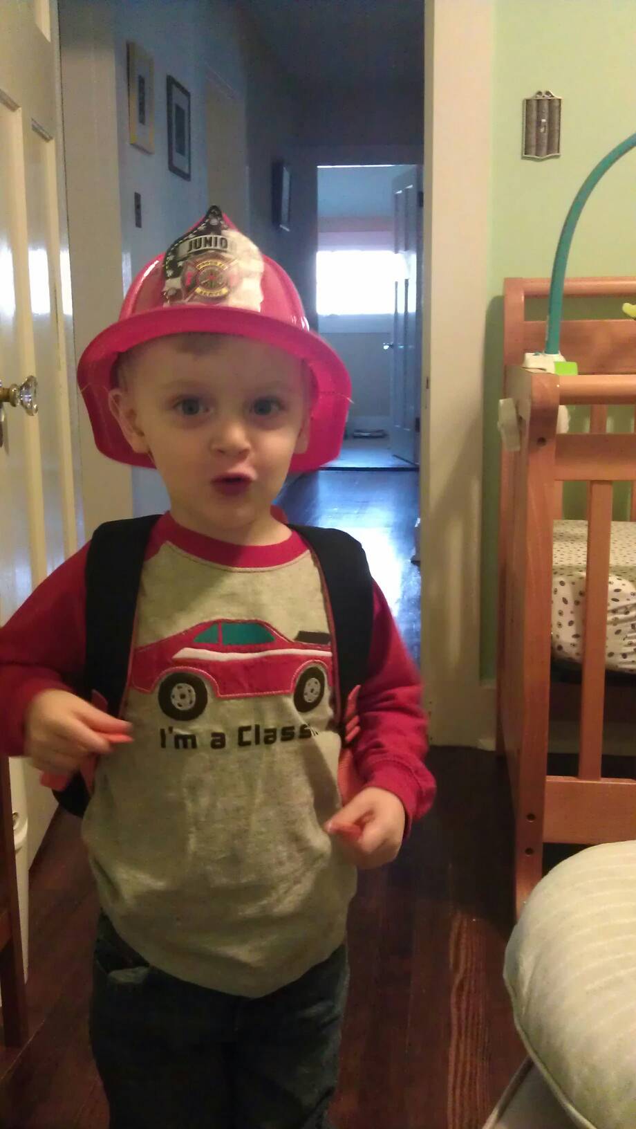 Andy in his turn out gear