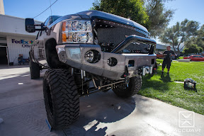 Kelderman lifted Chevy equipped with AccuAir e-Level