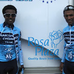 Estifanos Kebede Gebresilassie and Solomon Bitew Shiferaw from Ethiopia. (photo: Remko Kramer)