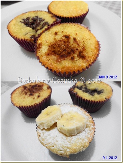 muffins de banana com iogurte muffins de banana com iogurte