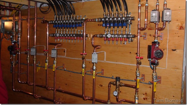 New Hydronic system for Froling P4 Wood Pellet boiler