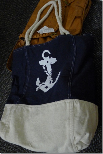 nautical tote bag
