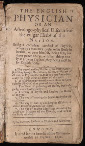 The English Physitian Or An Astrologo Physical Discourse Of The Vulgar Herbs Of This Nation