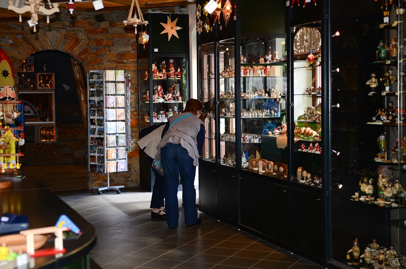 inside the store