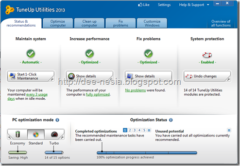 TuneUp Utilities 2013