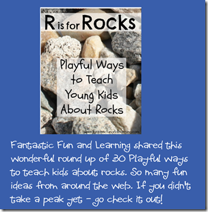 30 Playful Ways to learn about Rocks