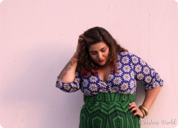 Weesha outfit post Anna Scholz dress from Simply Be Steve Madden Leopard print heels