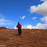 Voltando do  Delicate Arch -  Arches National Park -   Moab - Utah