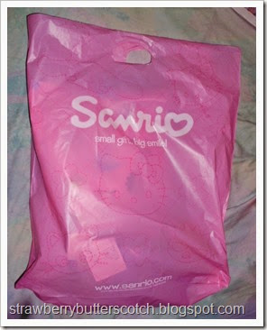 sanrio shopping bag