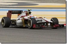 Karthikeyan nelle prove libere del gran premio del Bahrain 2012