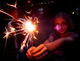 Simple sparklers are so beautiful
