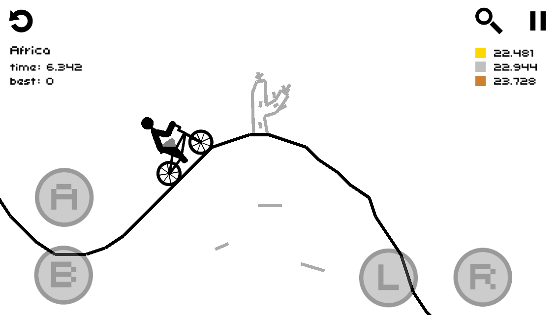 Android application Draw Rider: Bike Racing screenshort