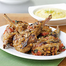 Stuffed Heritage Pork Chops with Creamy Grits