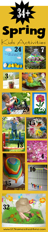 34+ Kids Activities for Spring - lots of creative and unique ideas for lots of spring fun! 34+ Kids Activities for Spring - lots of creative and unique ideas for lots of spring fun!