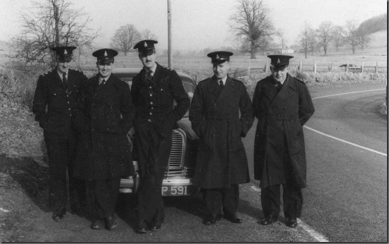 PC Brian Leng, Jock Murphy, ?,?,? Humber or Austin, Year? PC Brian Leng, Jock Murphy, ?,?,? Humber or Austin, Year?