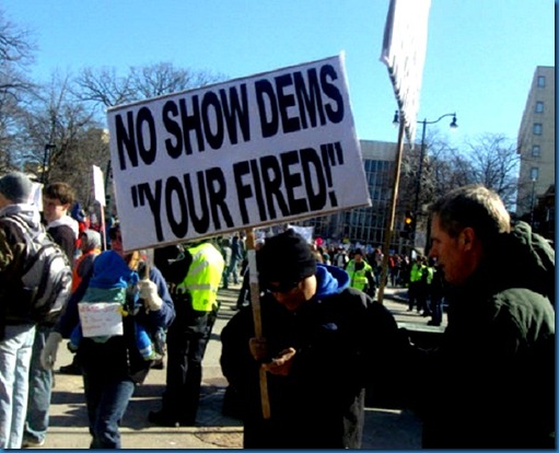 WI - Fire No Show Dems WI - Fire No Show Dems