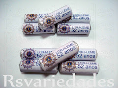 Balinha
    : R$1,20 unid (min. 40 unids).
     : Cento: R$110,00.
    : Pedidos em múltiplos de 20 (40, 60, 80, 100, etc.).
    : Utilizamos a balinha Mini-mentos 5 unids.