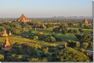 Burma Myanmar Bagan Sunset 131130_0077
