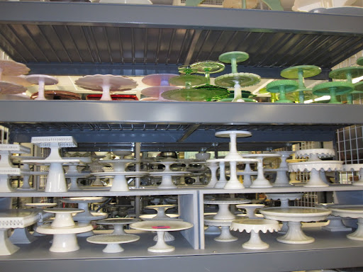 There are dozens of different cake stands in the Martha Stewart prop-house.