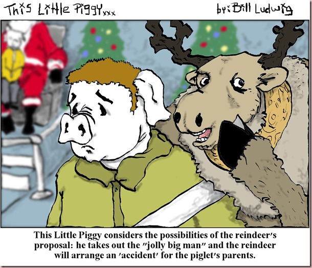 Piggy Reindeer