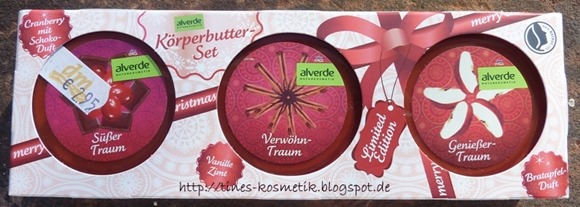 alverde Körperbutterset 1