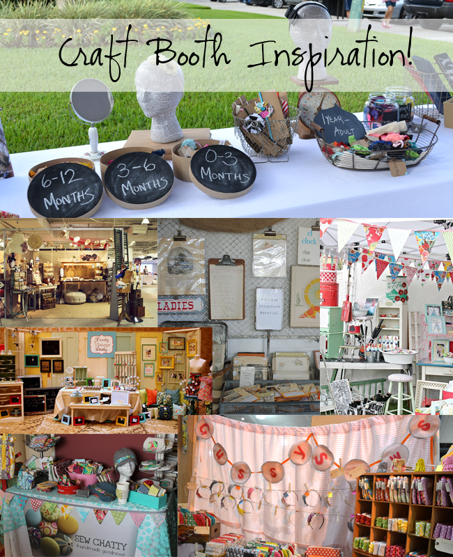 Craft Booth Inspiration and Ideas