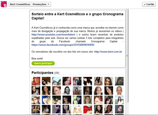 Promoção Kert Promoção Kert